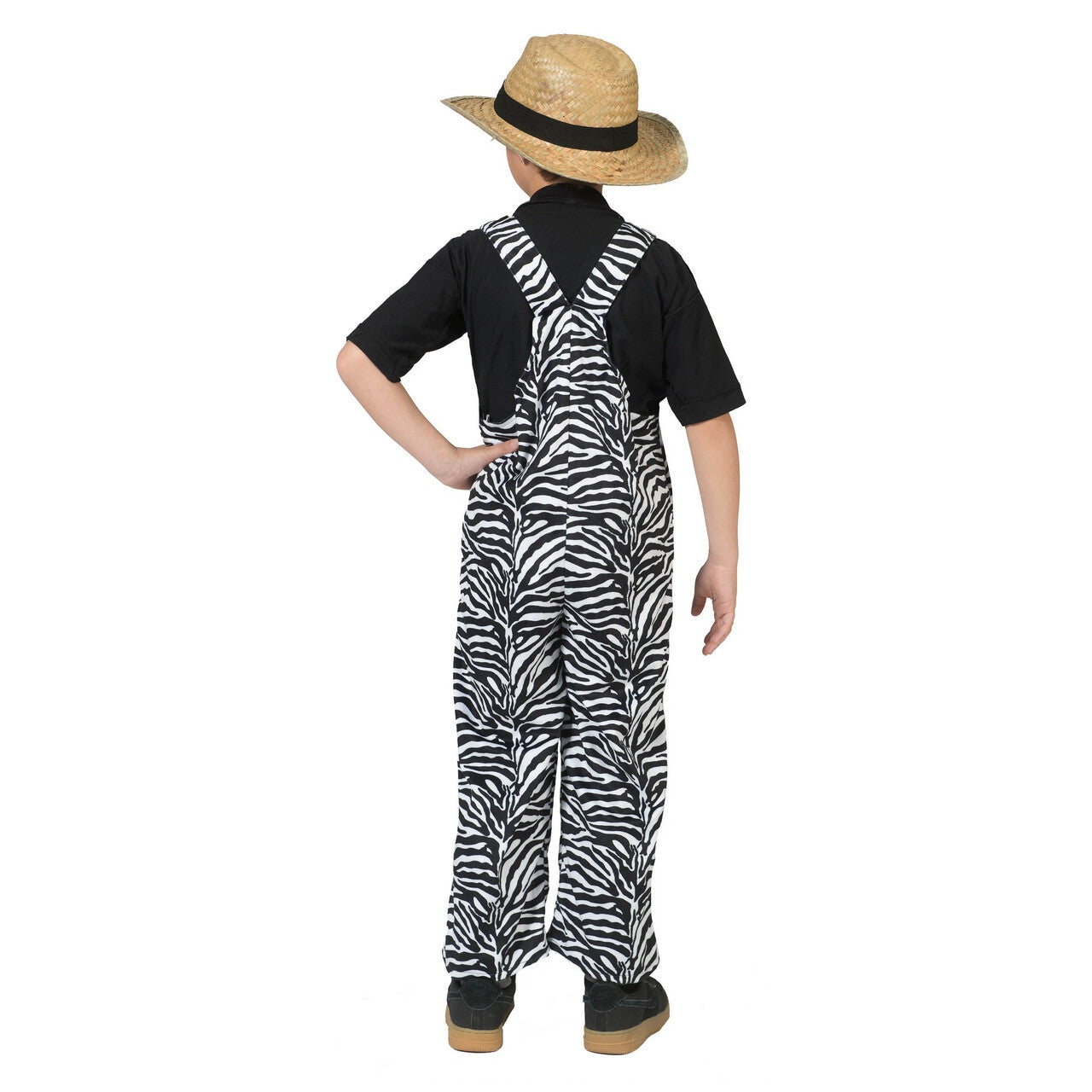 Op deze afbeelding zie je een Kostuums, van het merk Pierros. Zebra Tuinbroek Jongen