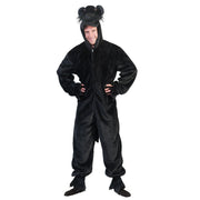 Op deze afbeelding zie je een Kostuums, van het merk Pierros. Zwarte Panter Man Kostuum