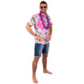 Feest Op Het Strand Hawaii Overhemd Roze Man