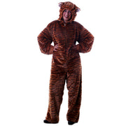 Op deze afbeelding zie je een Kostuums, van het merk PartyXplosion. Tika Tijger Overall Pluche Kostuum
