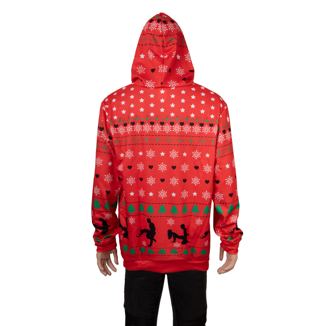Op deze afbeelding zie je een Kostuums, van het merk PartyXplosion. Lekker Foute Kersttrui Merry F*cking Christmas