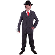 Op deze afbeelding zie je een Kostuums, van het merk PartyXplosion. Chicago Keurige Gangster Man Kostuum