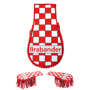 Op deze afbeelding zie je een Accessoires, van het merk PartyXplosion. Set Schouder Epaulettes Brabander