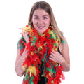 Boa Deluxe Rood Geel Groen 180 Centimeter
