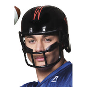 Op deze afbeelding zie je een Accessoires, van het merk PartyXplosion. Helm American Football Zwart