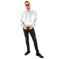 Ruchesblouse Baas Van De Dansvloer Wit Man