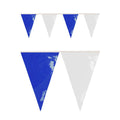 Pvc Vlaggenlijn Blauw-Wit 10 Mt