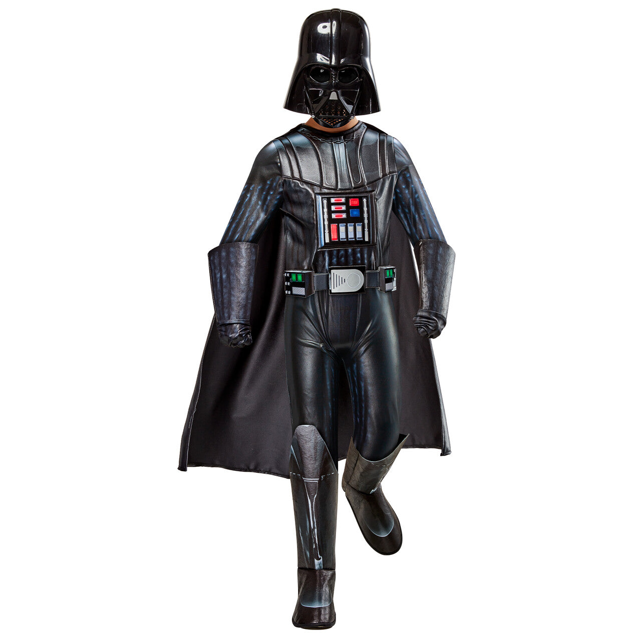 Op deze afbeelding zie je een Kostuums, van het merk Rubies. Deluxe Darth Vader Jongen Kostuum