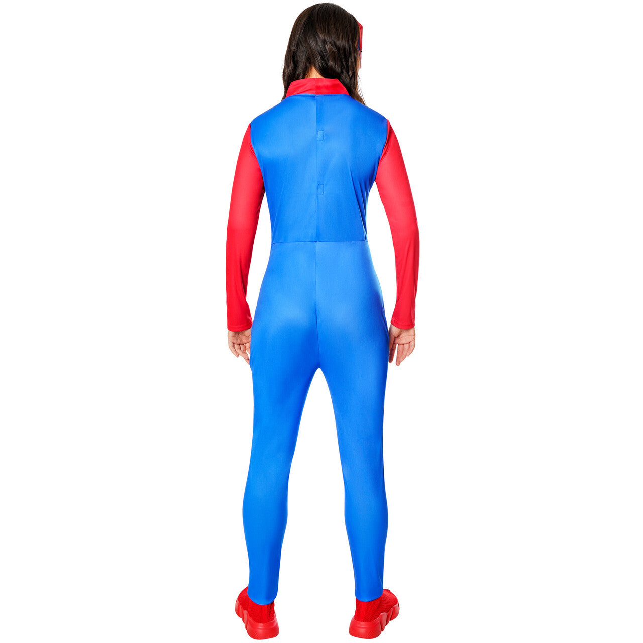 Op deze afbeelding zie je een Kostuums, van het merk Rubies. Captain Marvel Superhero Vrouw Kostuum