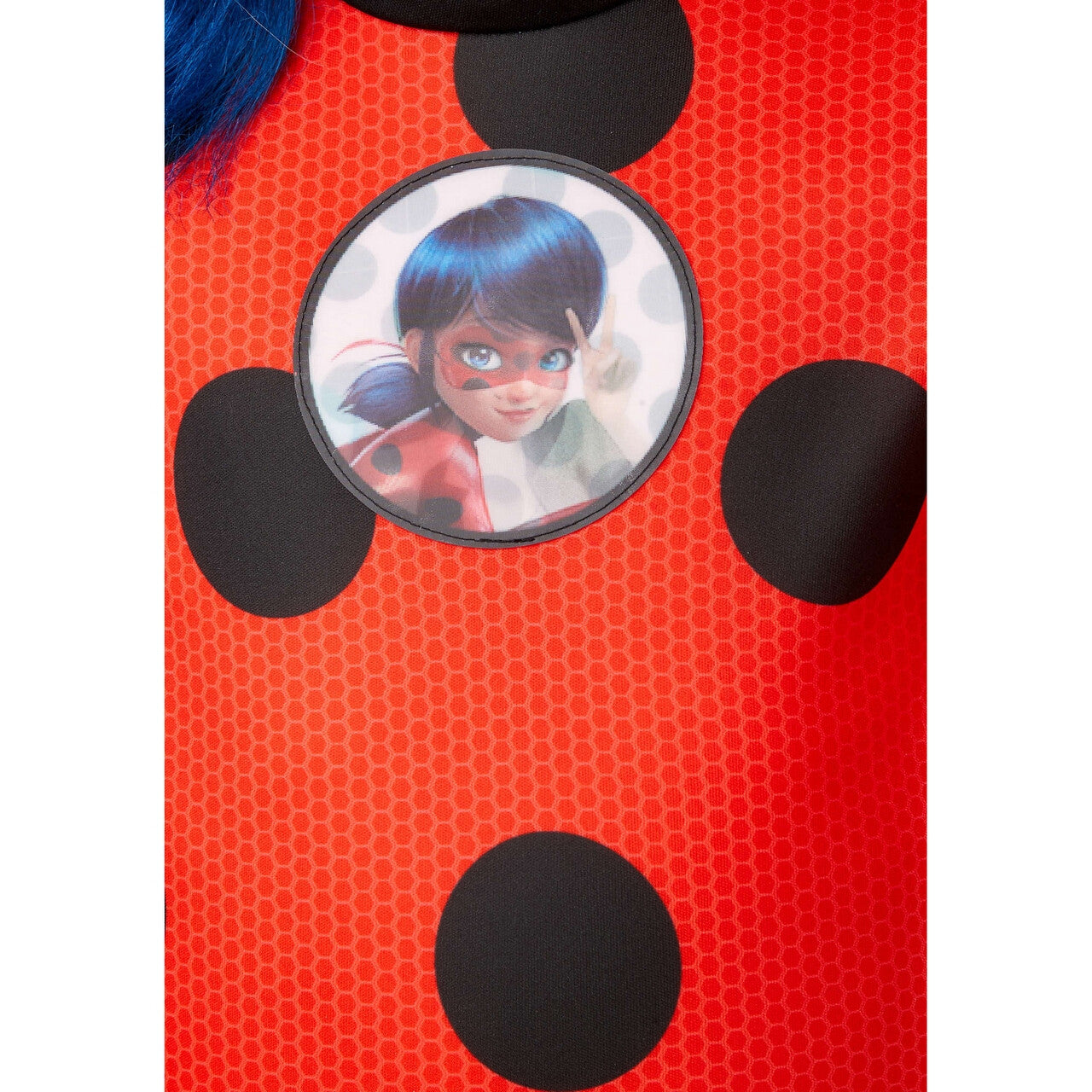 Op deze afbeelding zie je een Kostuums, van het merk Rubies. Deluxe Miraculous Ladybug Met Knuffeltje Kind Meisje Kostuum