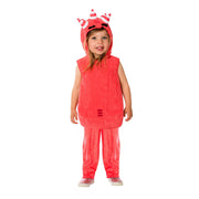 Op deze afbeelding zie je een Kostuums, van het merk Rubies. Angry Oddbods Fuse Kind Kind Kostuum
