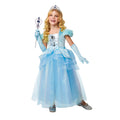 Prinses In Blauw Meisje Kostuum