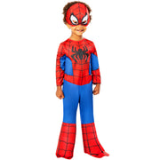 Op deze afbeelding zie je een Kostuums, van het merk Rubies. Spider-Man™ Spidey Classic Jongen Kostuum