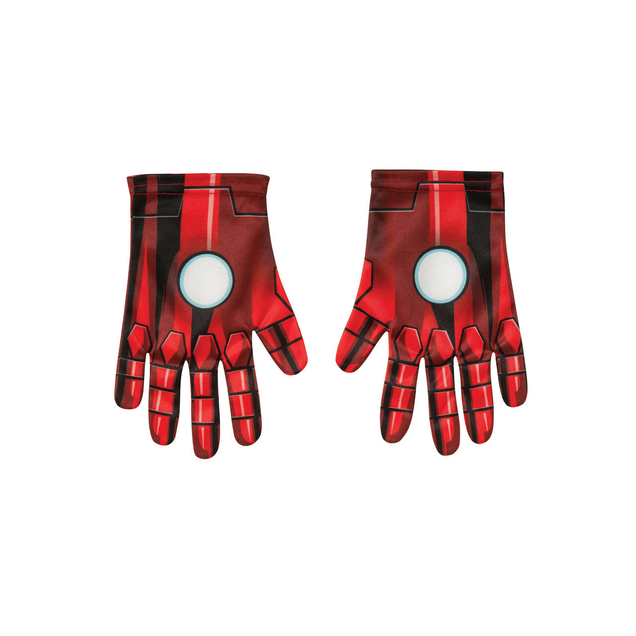 Op deze afbeelding zie je een Accessoires, van het merk Rubies. Superhero Handschoenen Iron Man