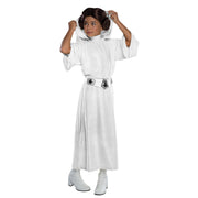 Op deze afbeelding zie je een Kostuums, van het merk Rubies. Star Wars™ Princess Leia Deluxe Meisje Kostuum