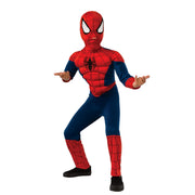 Op deze afbeelding zie je een Kostuums, van het merk Rubies. Peter Parker Geheime Spider-Man™ Kind Kind Kostuum