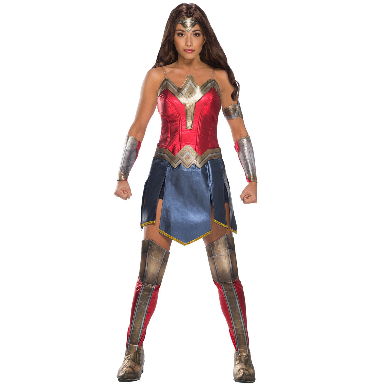 Op deze afbeelding zie je een Kostuums, van het merk Rubies. Wonder Woman Kostuum Vrouw