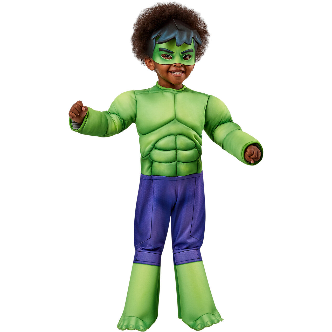 Op deze afbeelding zie je een Kostuums, van het merk Rubies. Tiny Little Hulk Jongen Kostuum