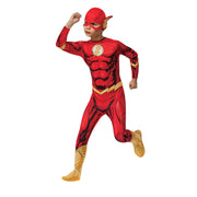 Op deze afbeelding zie je een Kostuums, van het merk Rubies. The Flash Kostuum Kind