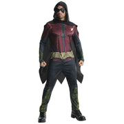 Op deze afbeelding zie je een Kostuums, van het merk Rubies. Robin Kostuum Man