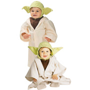 Op deze afbeelding zie je een Kostuums, van het merk Rubies. Star Wars™ Baby Yoda Kind Kostuum