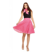 Op deze afbeelding zie je een Kostuums, van het merk Rubies. Vintage Rock & Roll Rok Vrouw Kostuum