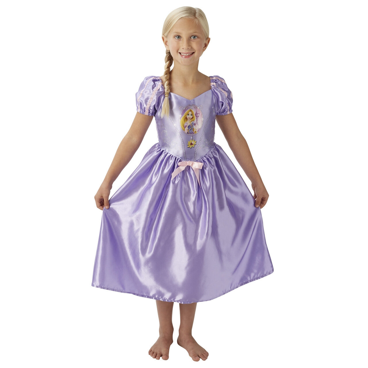 Op deze afbeelding zie je een Kostuums, van het merk Rubies. Rapunzel™ Opgesloten In De Toren Raponsje Sprookjes Meisje Kostuum