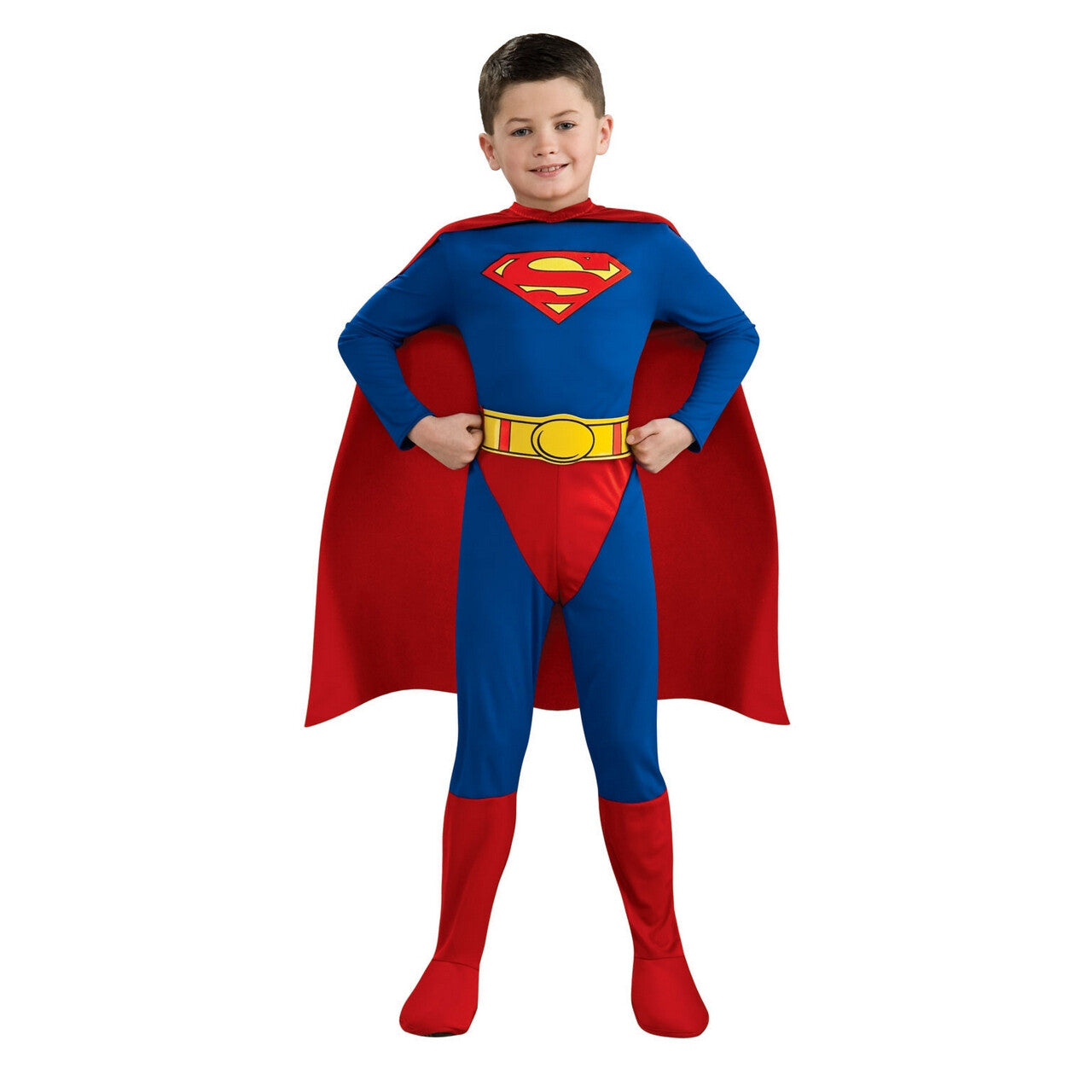 Op deze afbeelding zie je een Kostuums, van het merk Rubies. Klassiek Superman Held Van Metropolis Kind Kostuum