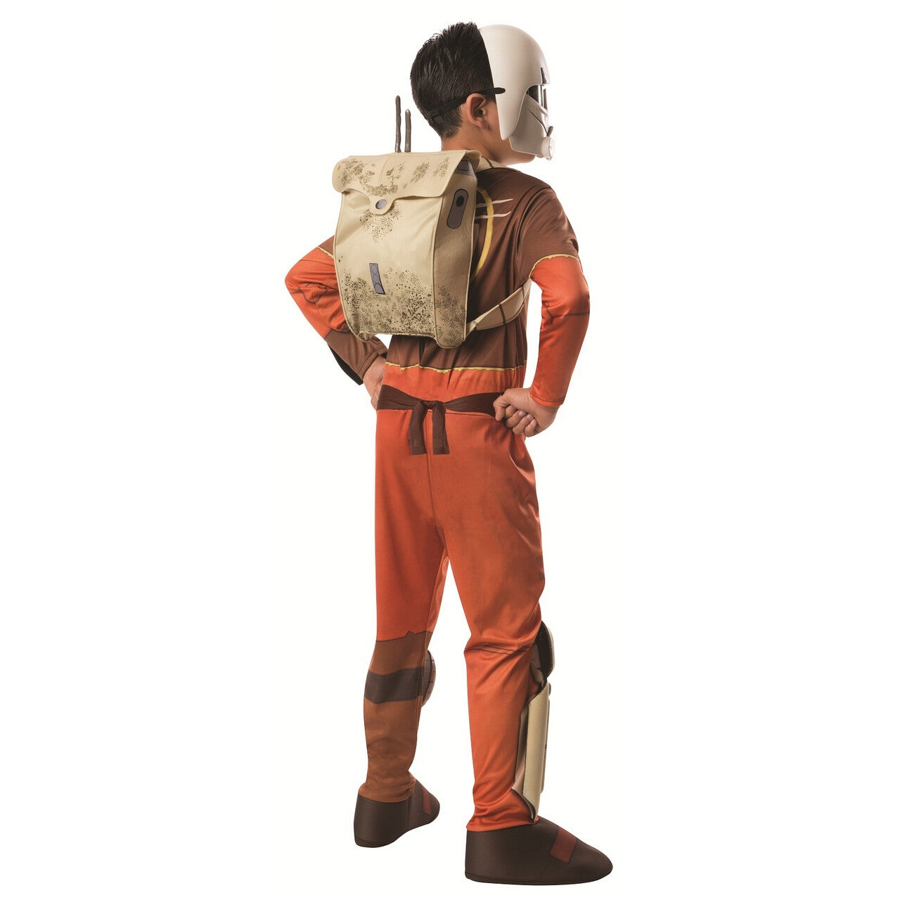 Op deze afbeelding zie je een Kostuums, van het merk Rubies. Volledig Ezra Bridger Deluxe Kind Kostuum