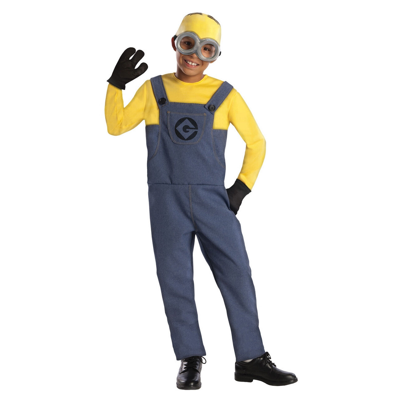 Op deze afbeelding zie je een Kostuums, van het merk Rubies. Compleet Minion Dave Despicable Me Verschrikkelijke Ikke Kind Kostuum