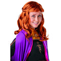 Pruik Anna Wig Frozen 2 Rood
