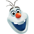 Vrolijke Sneeuwpop Olaf Frozen Masker