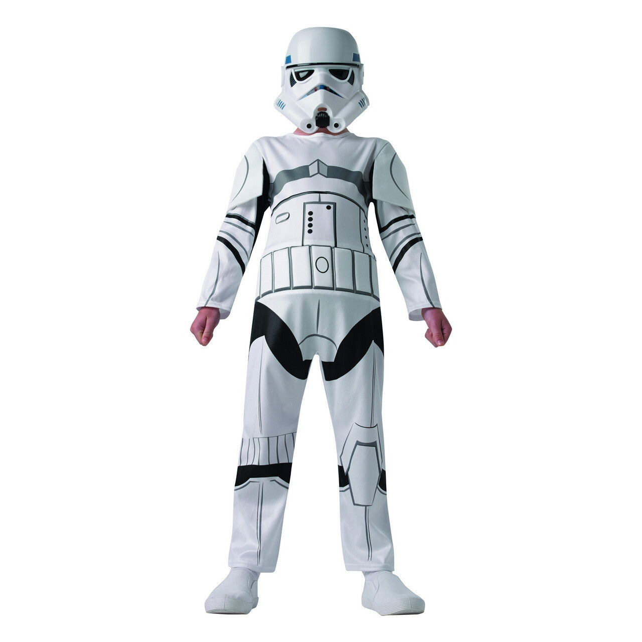 Op deze afbeelding zie je een Kostuums, van het merk Rubies. Stoere Stormtrooper Star Wars Trekt Ten Strijde Kind Kostuum