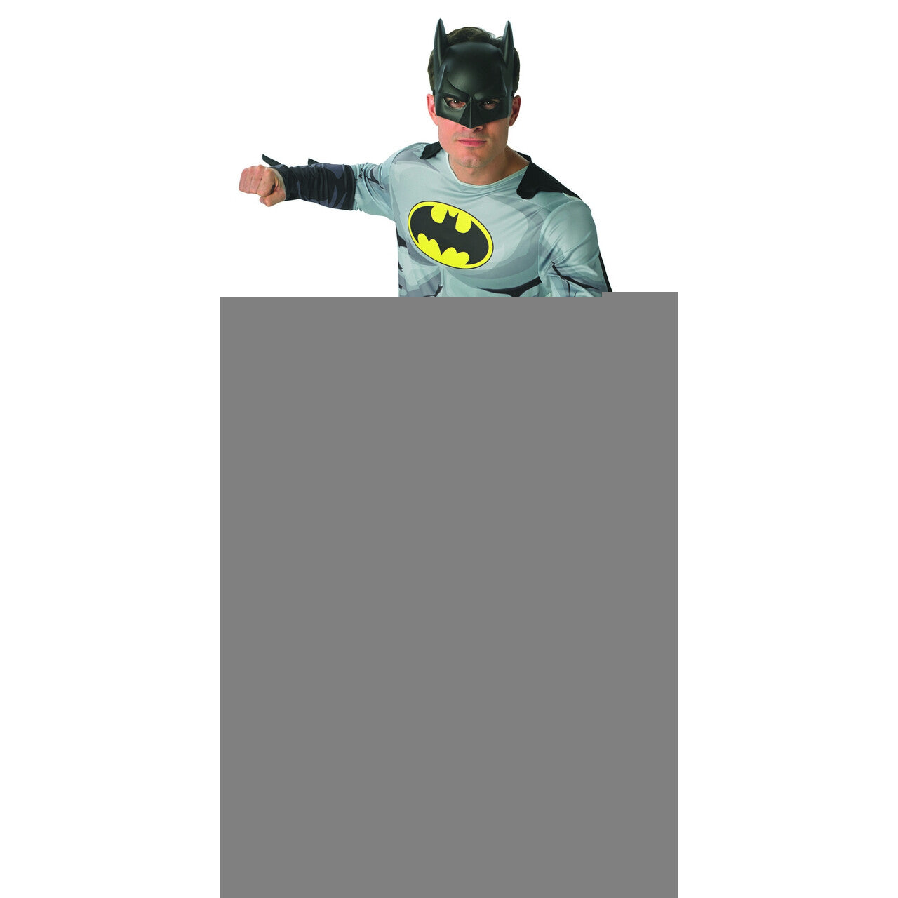 Op deze afbeelding zie je een Kostuums, van het merk Rubies. Recht Op Het Batsignaal Af Batman Kostuum