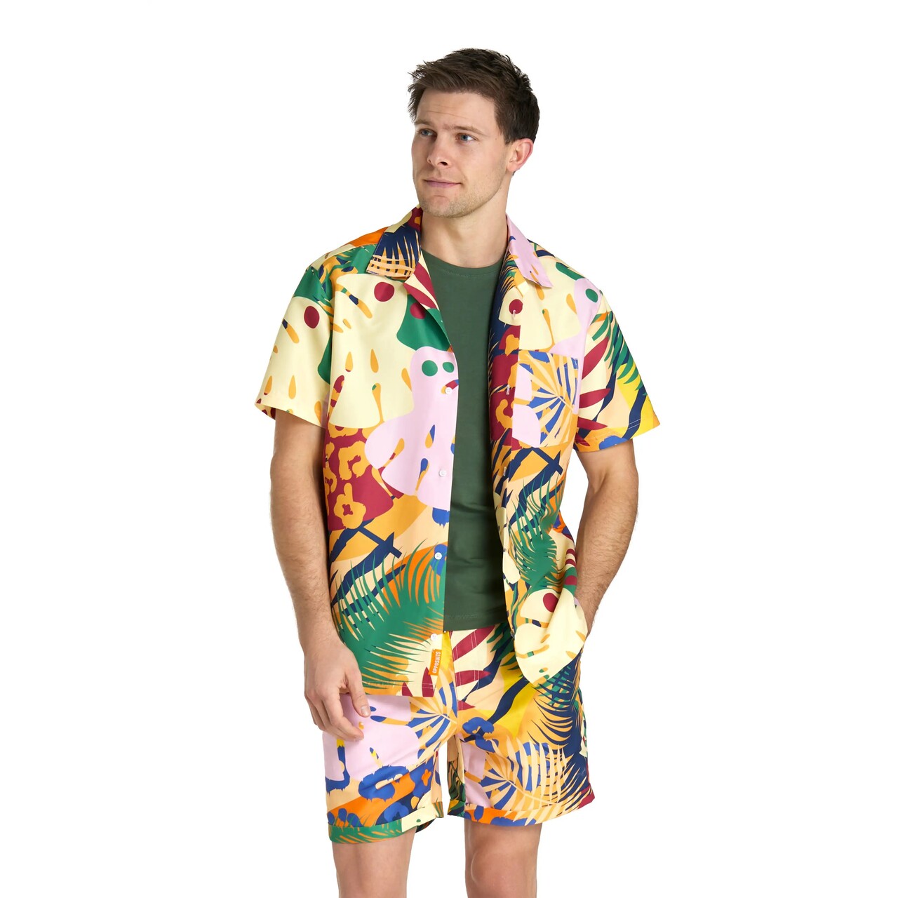 Op deze afbeelding zie je een Kostuums, van het merk Opposuits. Tropic Thrill Beachclub Man Kostuum