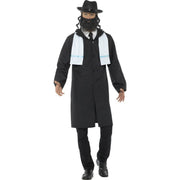 Op deze afbeelding zie je een Kostuums, van het merk Smiffy's. Rabbi Abraham Man Kostuum