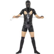 Op deze afbeelding zie je een Kostuums, van het merk Smiffy's. Geinig Bondage Gimp Bodysuit Man Kostuum