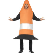 Op deze afbeelding zie je een Kostuums, van het merk Smiffy's. Oranje Pylon Verkeerskegel Kostuum