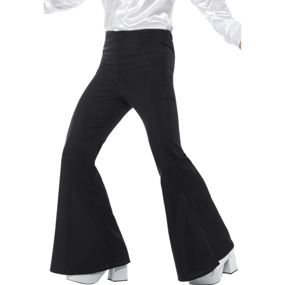 Op deze afbeelding zie je een Kostuums, van het merk Smiffy's. Maurice Bee Gees Disco Broek Man