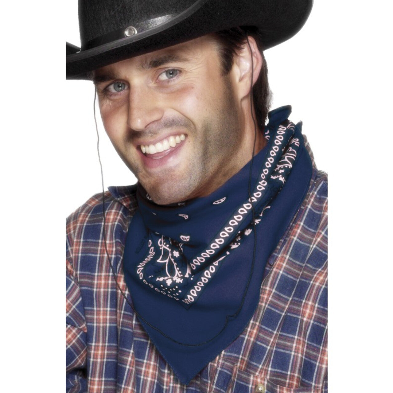 Op deze afbeelding zie je een Accessoires, van het merk Smiffy's. Cowboy Bandana Great Wide Plains