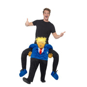 Op deze afbeelding zie je een Kostuums, van het merk Smiffy's. Op De Schouders Van President Trump Kostuum