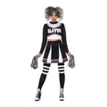 Moordzuchtige Griezel Cheerleader Vrouw Kostuum