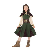 Op deze afbeelding zie je een Kostuums, van het merk Smiffy's. Nachtmerrie Van De Sheriff Robin Hood Meisje Kostuum