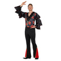 Bloemrijk Flamenco Artiest Paco Man Kostuum