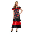 Bloemrijk Flamenco Danseres Carmen Vrouw Kostuum