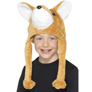 Op deze afbeelding zie je een Accessoires, van het merk Smiffy's. Zachte Muts Vos Met Bungelende Pootjes
