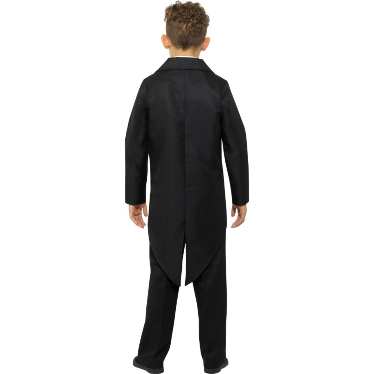 Op deze afbeelding zie je een Kostuums, van het merk Smiffy's. Rokkostuum Jas Dirigent Pinguin Zwart Kind