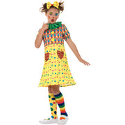 Op deze afbeelding zie je een Kostuums, van het merk Smiffy's. Mallotig Meisjes Clown Kostuum