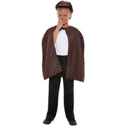 Op deze afbeelding zie je een Kostuums, van het merk Smiffy's. Driedelige Set Slimme Detective Kind