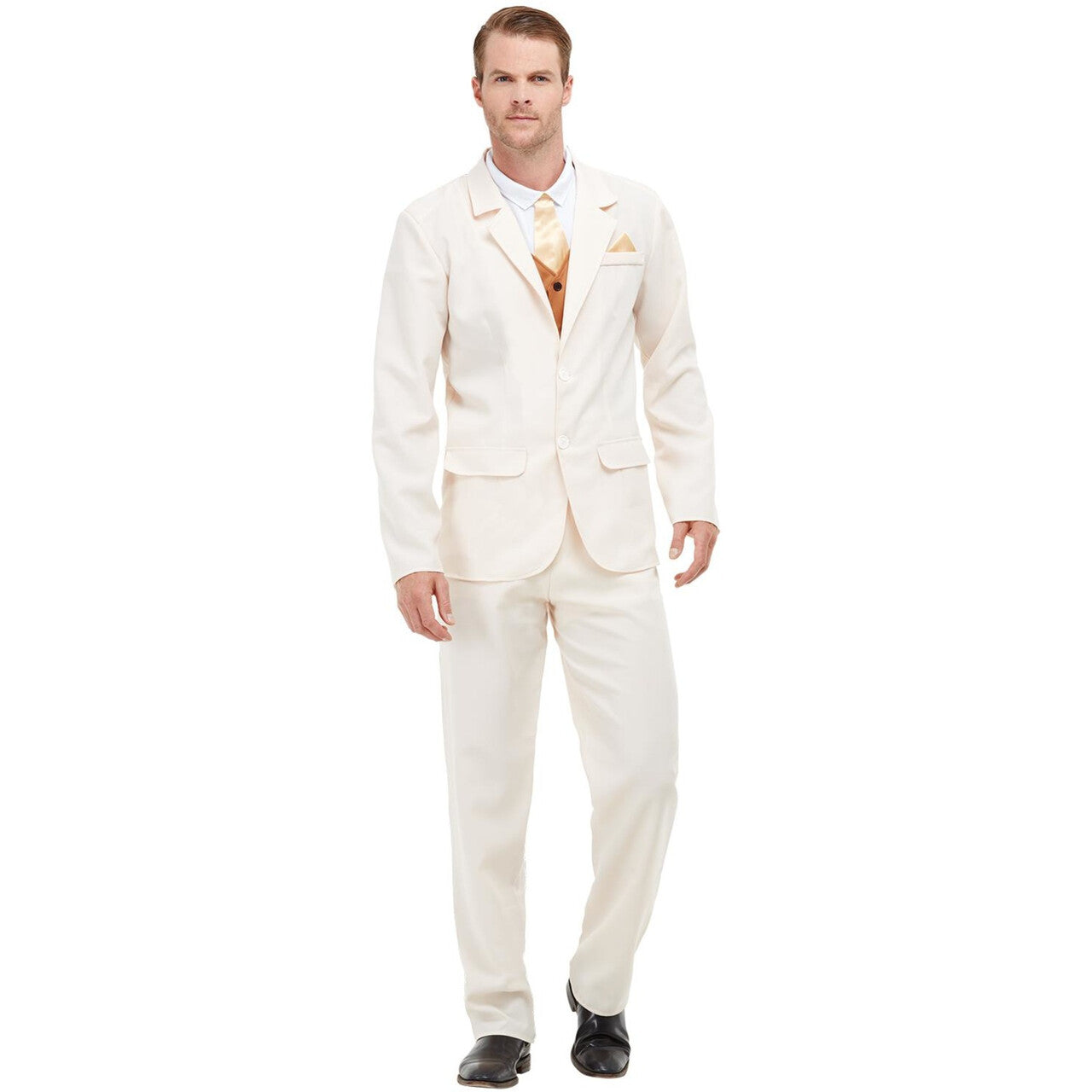 Op deze afbeelding zie je een Kostuums, van het merk Smiffy's. Roaring 20s Zomer Kostuum Man